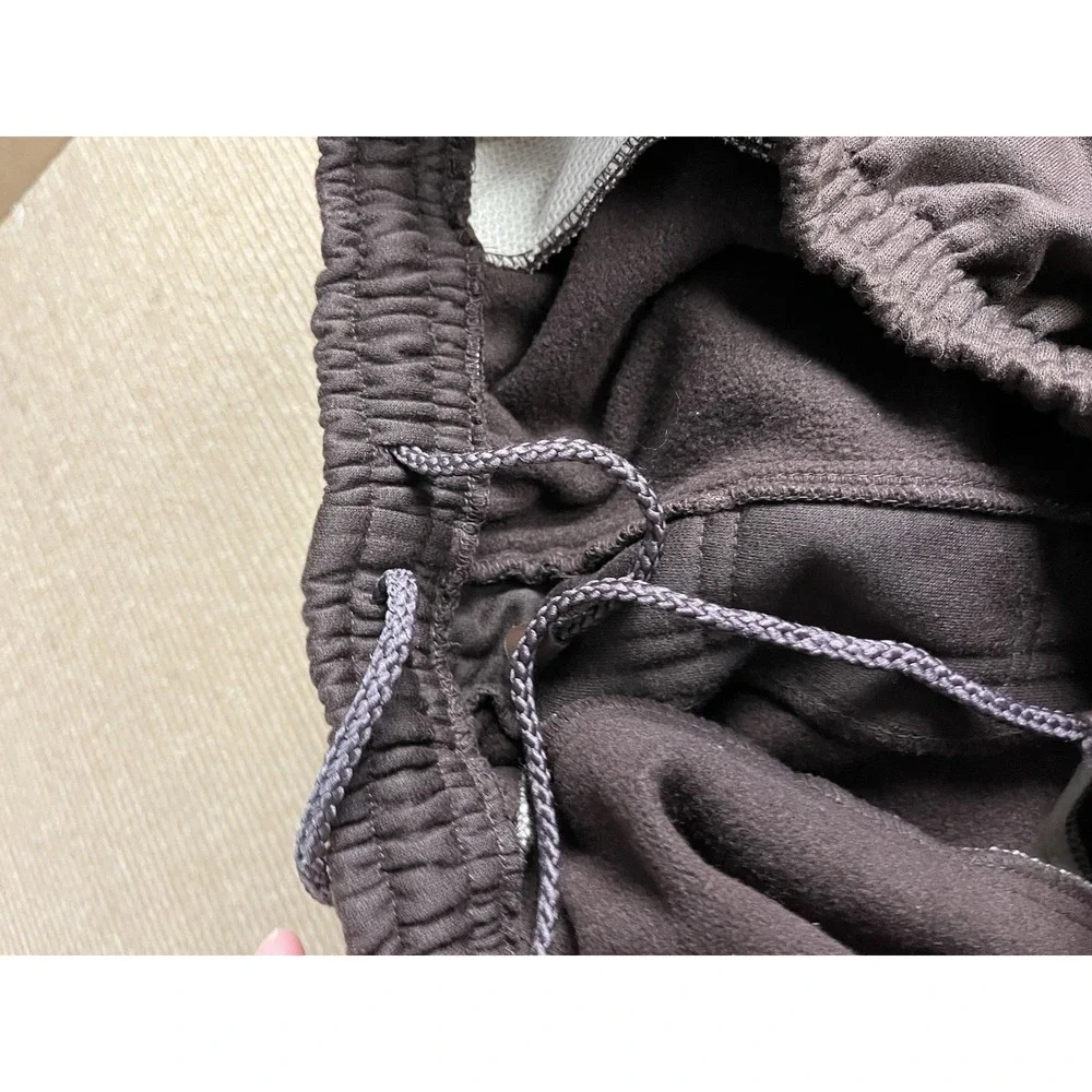 Vintage‎ 90's Raw Blue Cargo Sweatpants Brown Polyester Men's 2XL